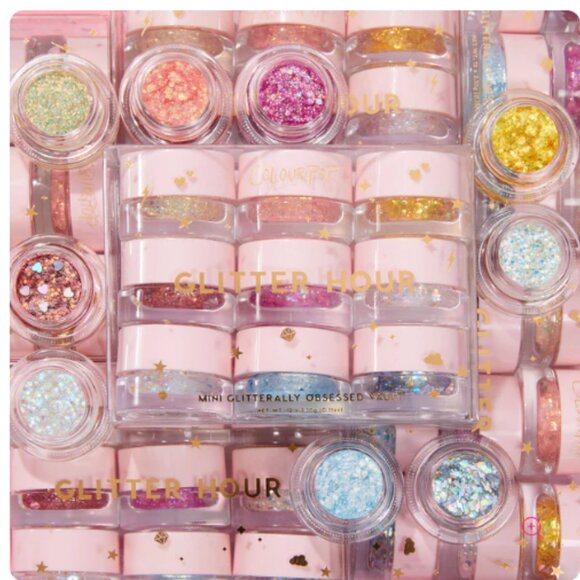 Glitter Hour ColourPop 9-Piece Set of Mini Glitter Gel for Face and Body - Picture 3 of 3